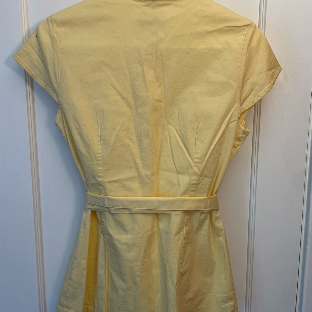 Almatrichi light yellow button down top. Size 42 - Picture 4 of 5
